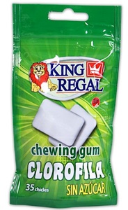 King Regal, King Regal Kaugummi Chlorophyll 45g