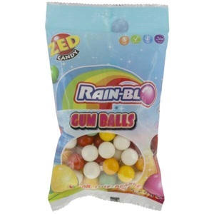 ZED Candy, ZED Rainblow Gum Balls Beutel 250g, ZED Rainblow Gum Balls Beutel 250g