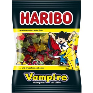 Haribo Süssigkeiten, Haribo Vampire 175g, Haribo Vampire 175g