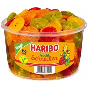 undefined, Haribo Frucht Schnecken 150 Fruchtgummi-Schnecken, Haribo Frucht Schnecken 150 Fruchtgummi-Schnecken