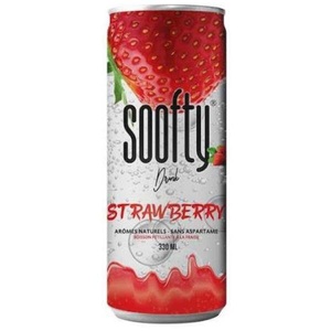 Soofty, Soofty Erdbeere, 330 ml, Soofty Drink Strawberry Dose 330ml