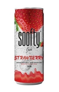 Soofty, Soofty Erdbeere, 330 ml, Soofty Drink Strawberry Dose 330ml