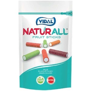 Vidal, Vidal Natural Sour Fruit Mix 180g, Vidal Natural Fruit Sticks 180g