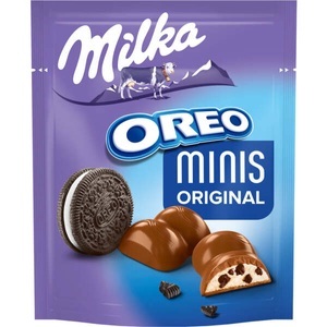 undefined, Milka Oreo Minis Original Pralinen aus Alpenmilchschokolade, Milka Oreo Mini Original 153g