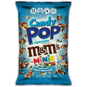 Candy Pop, M&M'S, Candy Pop M&M's Popcorn 149g, Candy Pop M&M's Popcorn 149g