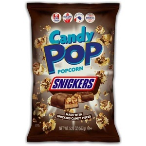 Candy Pop, Snickers, Candy Pop Snickers Popcorn 149g, Candy Pop Snickers Popcorn 149g