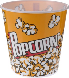 Maya Popcorn, Popcorn Eimer 18cm x 18cm orange