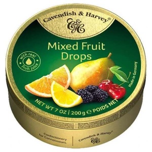 Cavendish & Harvey, Mixed Fruit Drops - 200g, Mixed Fruit Drops - 200g