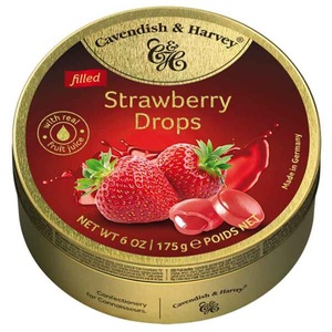 undefined, Cavendish & Harvey Strawberry Drops Fillet 175g, Strawberry Drops - 175g