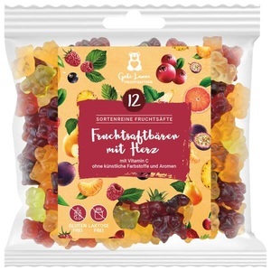 Naschlabor, Fruchtsaftbären mit Herz, Fruchtsaftbären mit Herz 150g