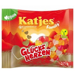 Katjes, Katjes Family Glücksherzen 275g, Katjes Family Glücksherzen