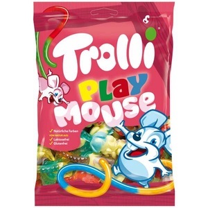 undefined, Trolli Playmouse 200g Schaumzuckermäuse mit langen Fruchtgummi-Schwänzchen, Trolli Playmouse 150g Schaumzuckermäuse