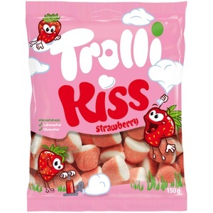 Trolli, Trolli Strawberry Kiss 150g
