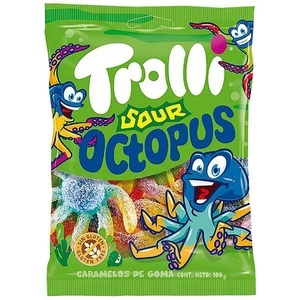 Trolli, Trolli Saure Octopus 100 g, Trolli Saure Octopus 100g