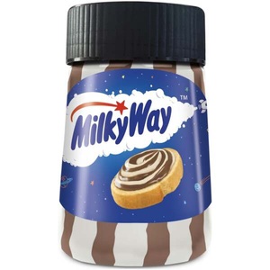 Milky Way, Milky Way Brotaufstrich 350g, Milky Way Brotaufstrich 350g Schoko und Milch Duo Creme