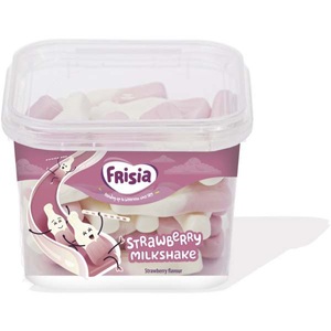 Frisia Astra, Frisia-Astra Candy Cups Milchshake Erdbeere 150g, Frisia-Astra Candy Cups Milchshake Erdbeere 150g