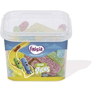 Frisia Astra, Frisia-Astra Candy Cups saure Fritten 200g, Frisia-Astra Candy Cups saure Stäbchen 200g