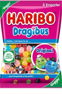 HARIBO, Haribo Dragibus 120g, Haribo Dragibus 120g