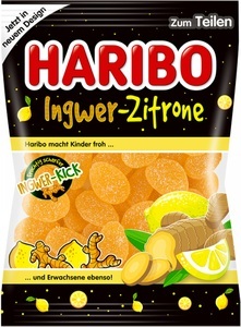 HARIBO, Haribo Ingwer Zitrone 160g, Haribo Ingwer Zitrone 160g