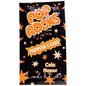 Pop Rocks, Pop Rocks Cola 7g, Pop Rocks Cola 7g Knistergranulat mit Colageschmack