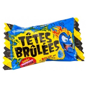 undefined, Têtes Brulées Bille Himbeer sauer, Têtes Brulées Saure Himbeere Kitache 1 Stück
