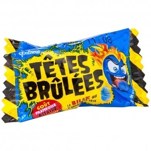 undefined, Têtes Brulées Bille Himbeer sauer, Têtes Brulées Saure Himbeere Kitache 1 Stück