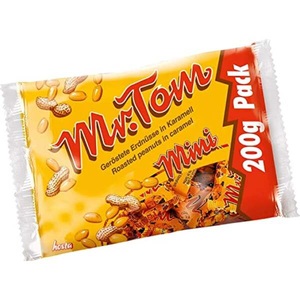 Mr. Tom, Mr. Tom Peanut Mini 200g, Mr. Tom Peanut Mini 200g