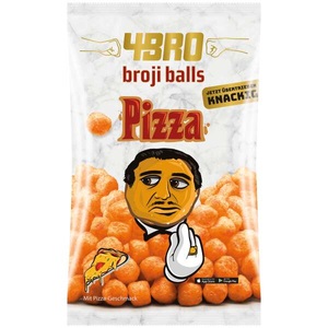 4Bro, 4Bro Broji Balls Pizza 75g, 4Bro Broji Balls Pizza