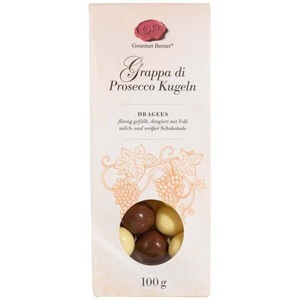 Gourmet Berner, Grappa di Prosecco Kugeln 100g, Grappa di Prosecco Kugeln 100g