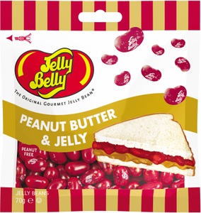 Jelly Belly, Jelly Belly Peanut Butter & Jelly 70g, 