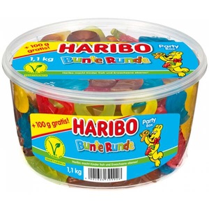HARIBO, Haribo Bunte Runde 1.1 kg, 