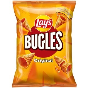 Lay's, Lay's Bugles Mais Snack diverse Sorten, 95g, Lay's Bugles Original Mais Snack in Hörnchen Form