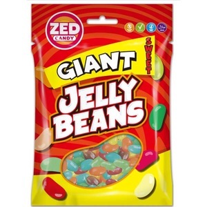 ZED Candy, ZED Scary Eyes Kaubonbons sauer 105g, ZED Giant Sweet Jelly Beans 150g