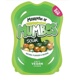 ZED Candy, ZED Mumbos Sour VEGAN 160g, ZED Mumbos Sour VEGAN 160g