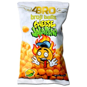 undefined, 4Bro Broji Balls Cheese Jalapeno Maisbällchen, 4BRO Broji Balls Cheese-Jalapeno 75g