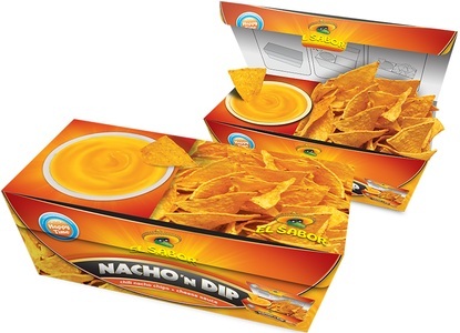 El sabor, EL Sabor Nacho N'Dip Cheese, El Sabor Nacho ´N Dip Cheese Chili Nachos 175g