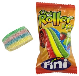 Fini, Fini Roller Fantasy Fizz 20g, Fini Roller Extra Sour Saures Fruchtgummi
