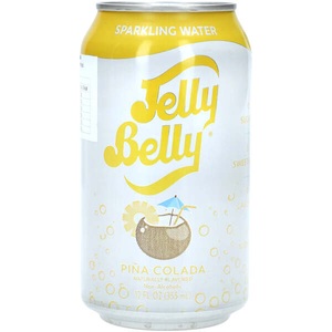 Jelly Belly, Jelly Belly Sparkling Water diverse, 355ml, Jelly Belly Sparkling Water Pina Colada 355ml