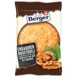 Berger, Berger Engadiner Nusstörtli 74g, Berger Engadiner Nusstörtli 74g