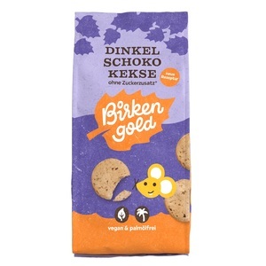 Birkengold, Birkengold Schoko Kekse 125g, Birkengold Schoko Kekse 125g