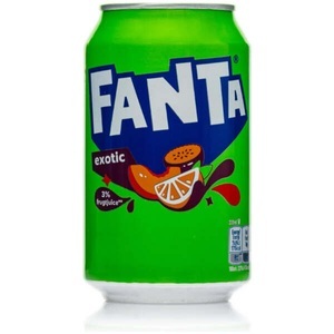 Fanta, Fanta Exotic 330 ml Dänemark, Fanta Exotic 330ml