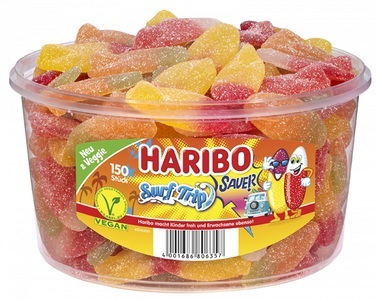 HARIBO, Haribo Surf Trip 1200g, Haribo Surf Trip sauer veggie 150er