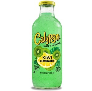 Calypso, Calypso Lemonades diverse Sorten, 473ml, Calypso Kiwi Lemonade Glasflasche 473ml
