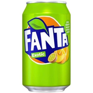 Fanta, Fanta Exotic 330 ml Dänemark, Fanta Exotic 330ml