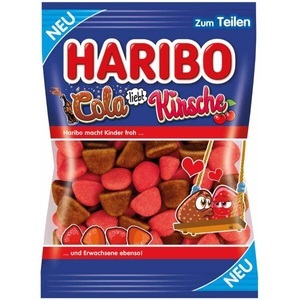 HARIBO, Haribo Cola liebt Kirsche 175g, Haribo Cola liebt Kirsche 175g