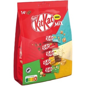 KitKat, KitKat Mini Mix à 14 Stk. 197.4g, KitKat Mini Mix à 14 Stk. 197.4g