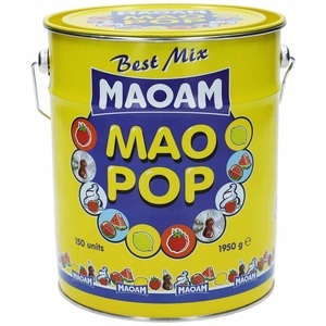Maoam, Maoam Mao Pop Best Mix Eimer 150 Stk.