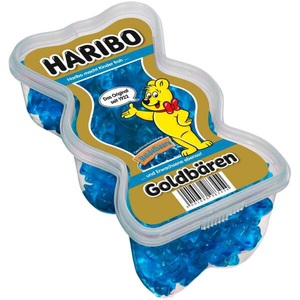 Haribo Süssigkeiten, Haribo Goldbären Blaubeere 450g, Haribo Goldbären Blaubeere 450g