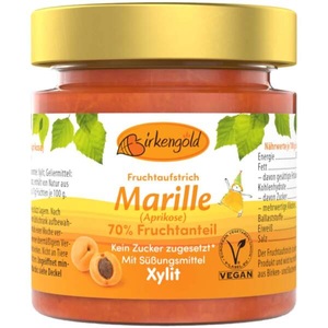 Birkengold, Birkengold Fruchtaufstrich Marille Aprikose 200g, Birkengold Fruchtaufstrich Marille Aprikose 200g