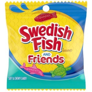 Swedish Fish, Swedish Fish Assorted 88g, Swedish Fish and Friends 144g
